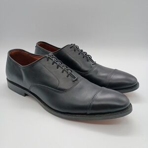 Allen Edmonds Park Avenue Black Leather Cap Toe Oxford Dress Shoes 13 A
